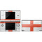 England Flag Distressed DS Lite Skin