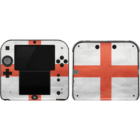 England Flag Distressed Nintendo 2DS Skin