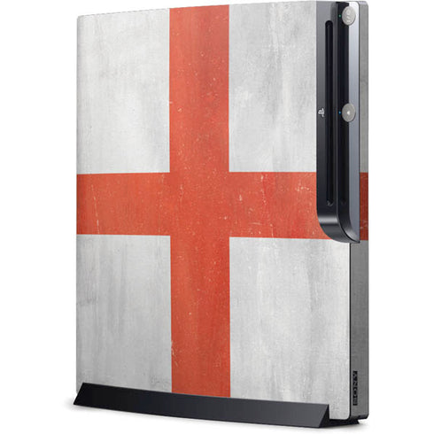 England Flag Distressed Playstation 3 & PS3 Slim Skin