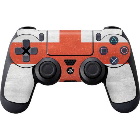 England Flag Distressed PlayStation PS4 Skins