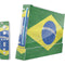 Brazil Flag Distressed Wii (Includes 1 Controller) Skin