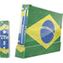 Brazil Flag Distressed Nintendo Skins