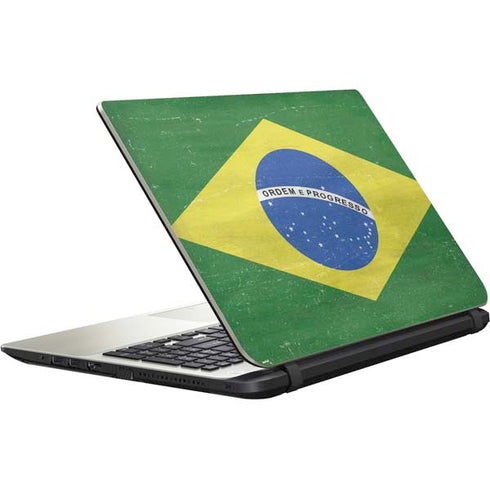 Brazil Flag Distressed Satellite L50-B / S50-B Skin