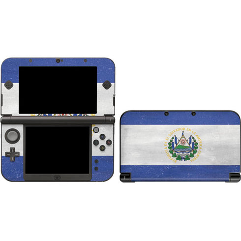 El Salvador Flag Distressed Nintendo Skins