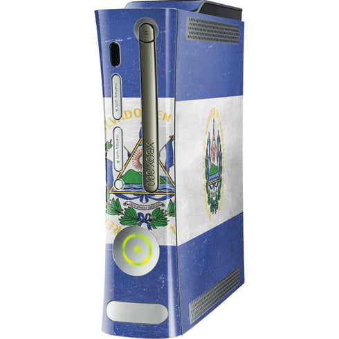 El Salvador Flag Distressed Xbox 360 (Includes HDD) Skin