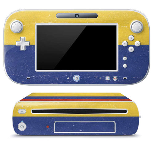 Colombia Flag Distressed Wii U (Console + 1 Controller) Skin