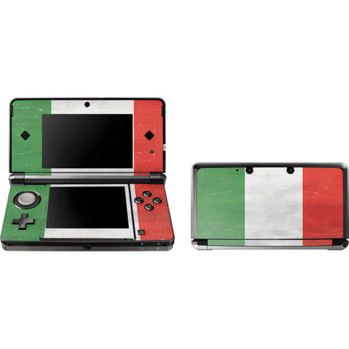 Italy Flag Distressed 3DS (2011) Skin