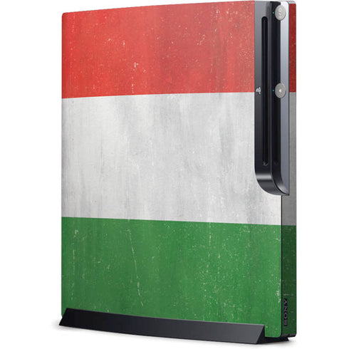 Italy Flag Distressed Playstation 3 & PS3 Slim Skin
