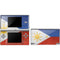 Philippines Flag Distressed DS Lite Skin