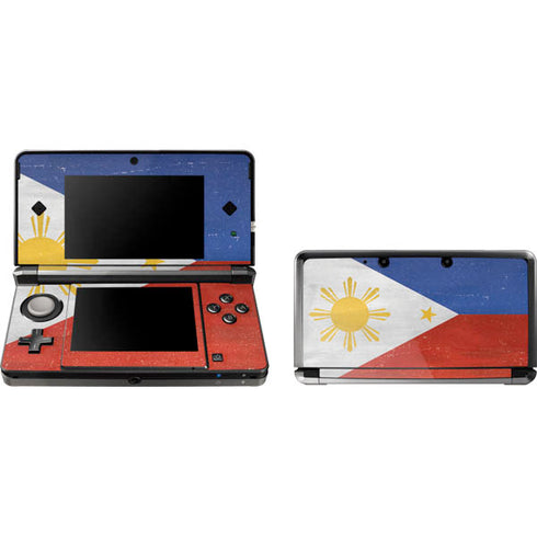 Philippines Flag Distressed 3DS (2011) Skin