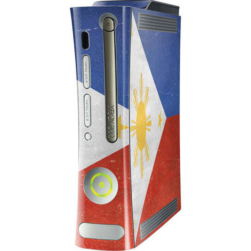 Philippines Flag Distressed Xbox 360 (Includes HDD) Skin