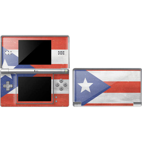 Puerto Rico Flag Distressed DS Lite Skin