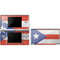 Puerto Rico Flag Distressed DS Lite Skin