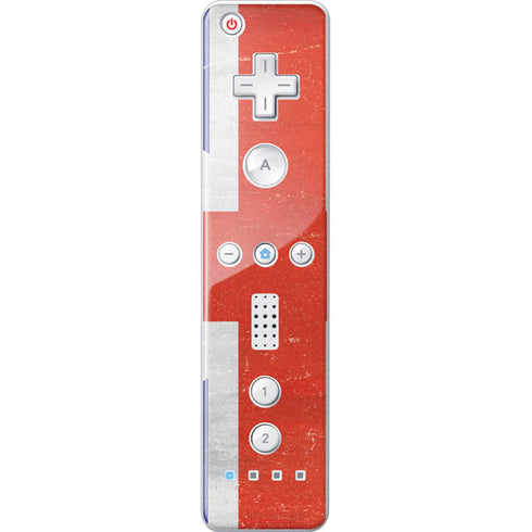 United Kingdom Flag Distressed Wii Remote Controller Skin