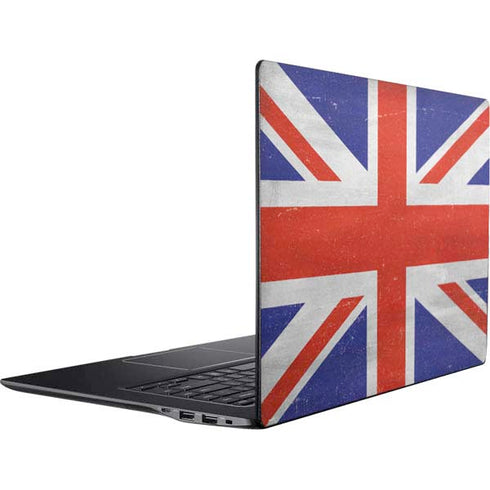 United Kingdom Flag Distressed Ativ Book 9 (15.6in 2014) Skin