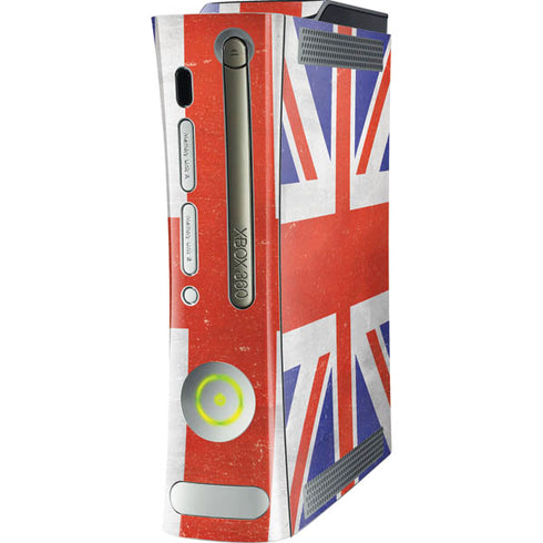 United Kingdom Flag Distressed Xbox 360 (Includes HDD) Skin