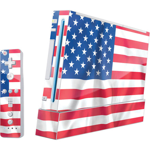 USA Flag Wii (Includes 1 Controller) Skin
