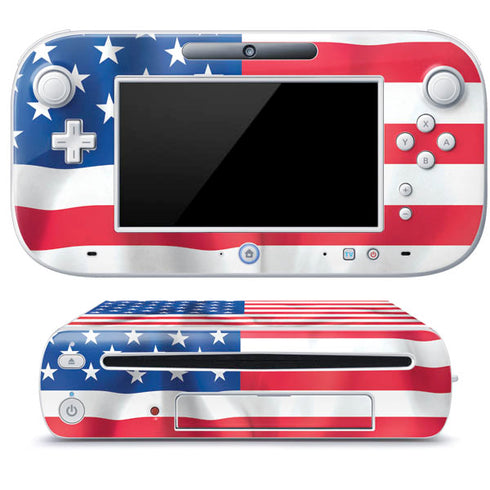 USA Flag Wii U (Console + 1 Controller) Skin