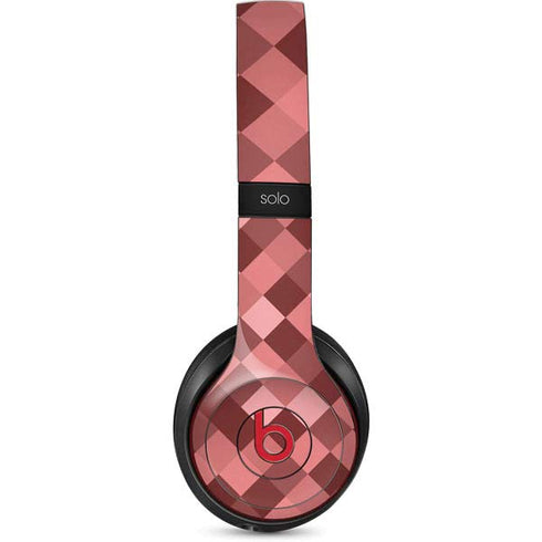 Autumn Red Geometric Beats Solo 3 Wireless Skin