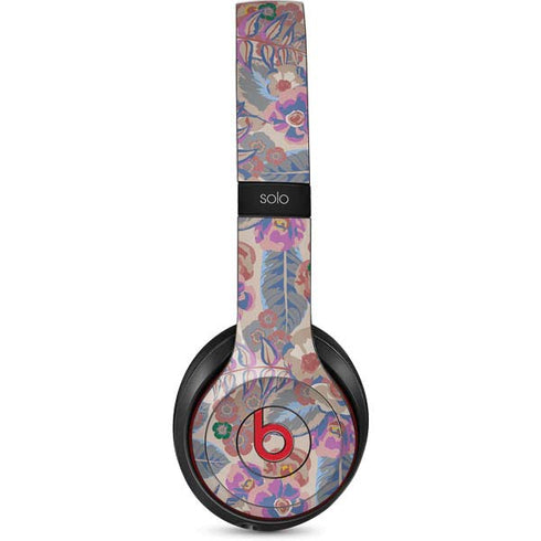 Warm Taupe Floral Beats Solo 3 Wireless Skin