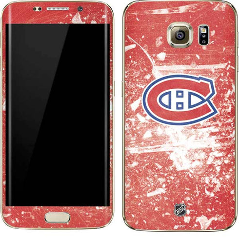 NHL Montreal Canadiens Frozen Galaxy S7 Edge Skin