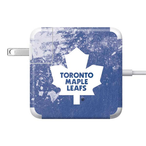 NHL Toronto Maple Leafs Frozen 85W Power Adapter (15 and 17 inch MacBook Pro Charger) Skin