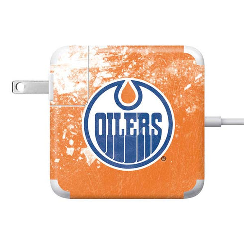 NHL Edmonton Oilers Frozen 85W Power Adapter (15 and 17 inch MacBook Pro Charger) Skin