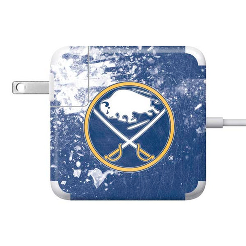 NHL Buffalo Sabres Frozen 85W Power Adapter (15 and 17 inch MacBook Pro Charger) Skin