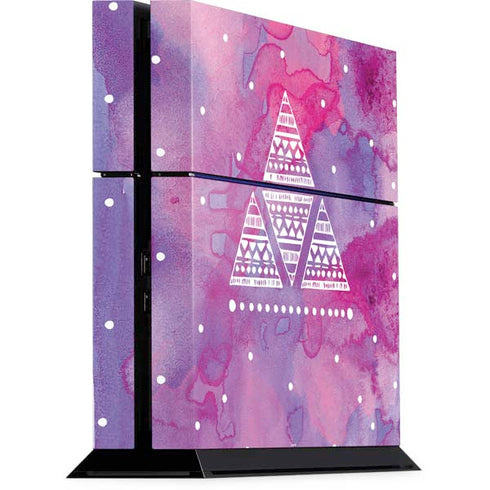Pink Tribal Euphoria PS4 Console Skin