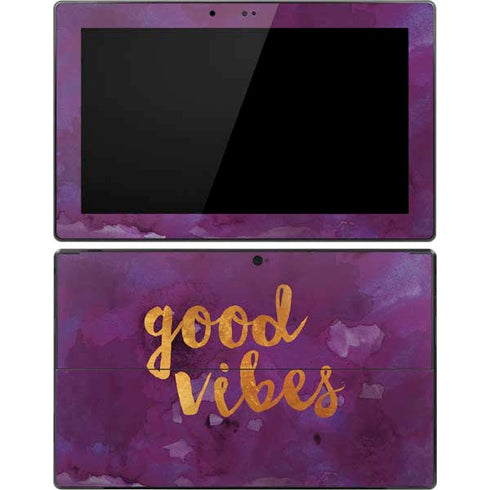 Good Vibes Surface Pro Tablet Skin