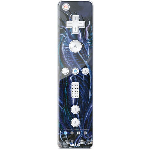 Ruth Thompson Dark Dragon by Ruth Thompson Wii Remote Controller Skin
