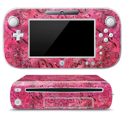 Pink Zen Ginseng Wii U (Console + 1 Controller) Skin