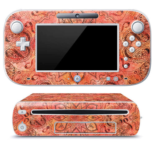Orange Zen Wii U (Console + 1 Controller) Skin