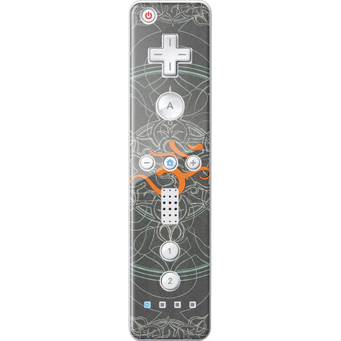 Grey Serenity Wii Remote Controller Skin