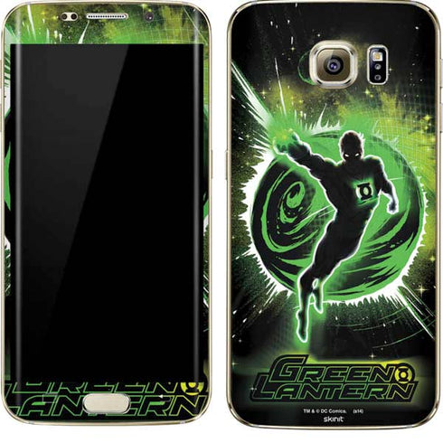DC Comics Green Lantern Cosmic Action Pose Galaxy S7 Edge Skin