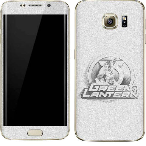 DC Comics Green Lantern Sketch Art Action Pose Galaxy S7 Edge Skin
