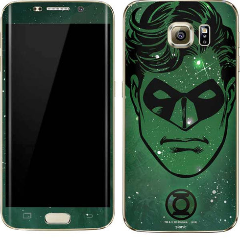 DC Comics Green Lantern Cosmic Portrait Galaxy S7 Edge Skin