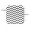 Silver Chevron 85W Power Adapter (15 and 17 inch MacBook Pro Charger) Skin