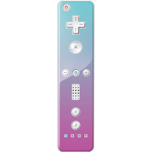 Purple and Blue Ombre Wii Remote Controller Skin