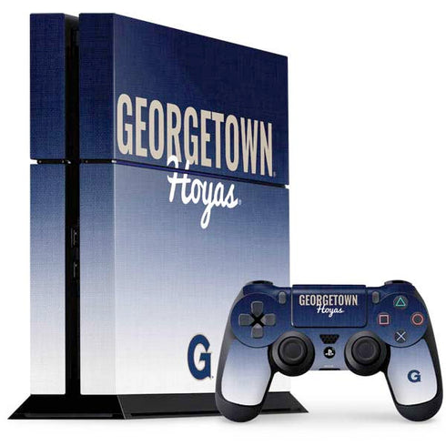Georgetown University Hoyas PlayStation PS4 Skins