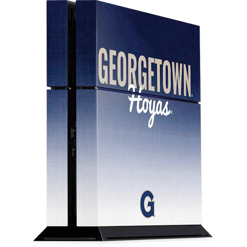 Georgetown University Hoyas PlayStation PS4 Skins