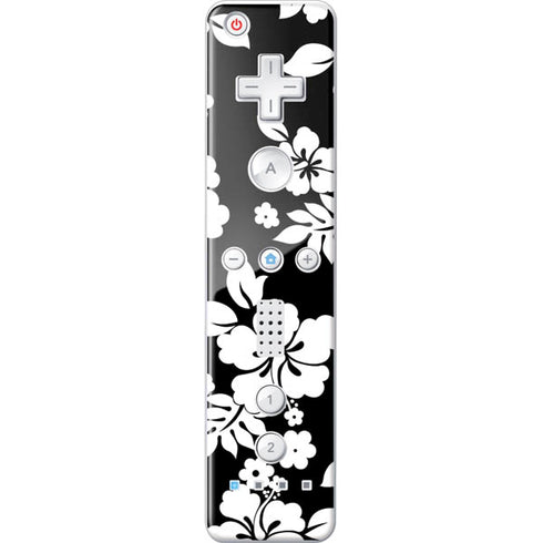 Black and White Wii Remote Controller Skin