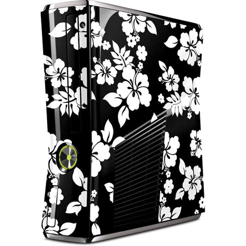 Black and White Xbox 360 Slim (2010) Skin