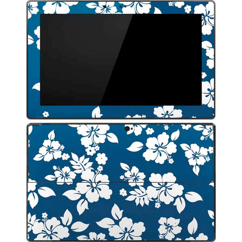 Blue and White Surface Pro Tablet Skin