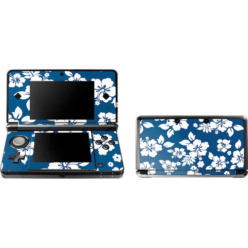 Blue and White 3DS (2011) Skin