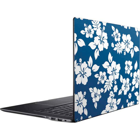Blue and White Ativ Book 9 (15.6in 2014) Skin