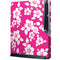 Pink and White Playstation 3 & PS3 Slim Skin