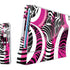 Pink and White Hipster Nintendo Skins