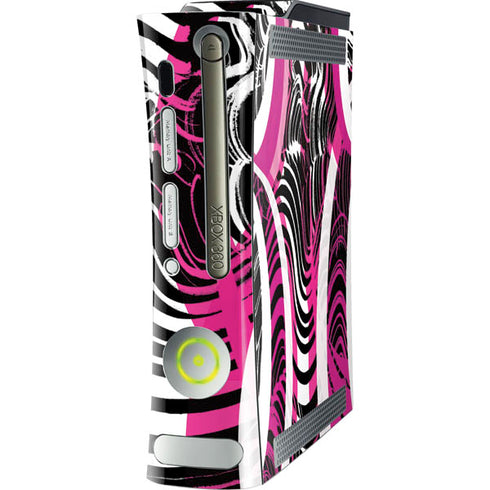 Pink and White Hipster Xbox 360 (Includes HDD) Skin