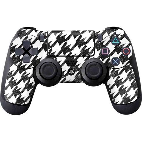 Houndstooth Black/White PlayStation PS4 Skins